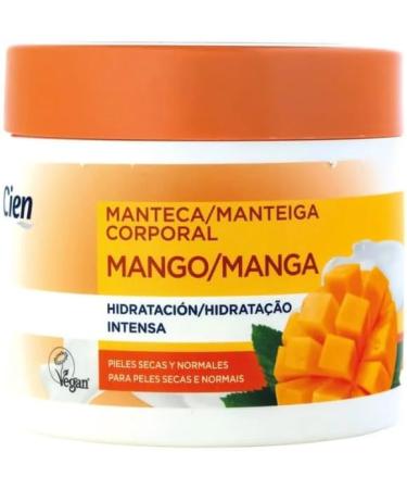 Cien - Body Butter 400 ml. Mango. Intensive hydration. Dry and normal skin. - Buy Online on SooperMarket.com