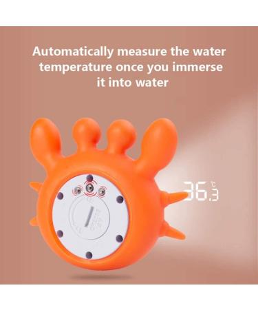 Digital Baby Bath Thermometer with LED Display - Infant Safety Room Temperature Warning - Floating Toy - Buy Online on SooperMarket.com