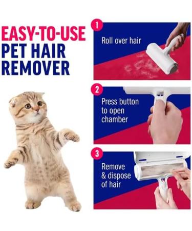 Friendly Pet Hair Remover | Red & White | Effective International Shipping | Shop Now - Buy Online on SooperMarket.com