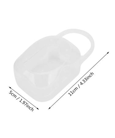 Transparent PP Pacifier Case - Soother Nipple Storage Container for Baby - International Shipping Available - Buy Online on SooperMarket.com