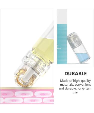 Anti Wrinkle Serum Microneedle Skin Bottle Moisturizing Facial Essence 20- needle for Women Beauty Anti Wrinkle Facial Essence Bottle 5.3x2.3cm - Buy Online on SooperMarket.com