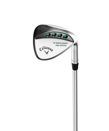 Callaway Mack Daddy PM Chrome Wedge Left Alloy Steel Stiff 60 Degrees