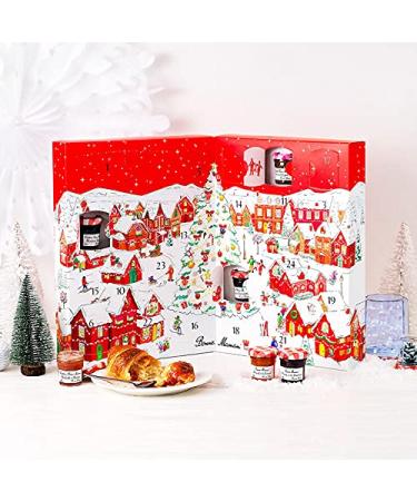 Bonne Maman 2021 Advent Calendar: Assorted Mini Fruit Jams & Spreads - 23 x 30g - Buy Online on SooperMarket.com