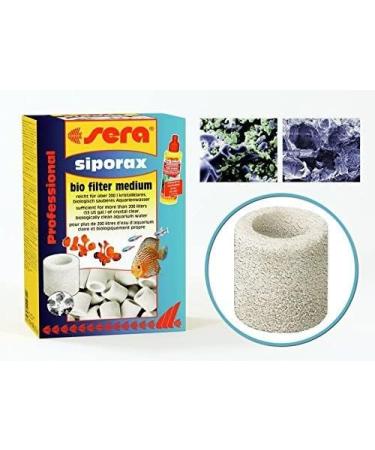SERA SIBORAX Aquarium Filter Material 1000 ml - Organic Biological Filter Medium for Aquariums (Pack of 2) | Maximum Filtration Efficiency - Buy Online on SooperMarket.com
