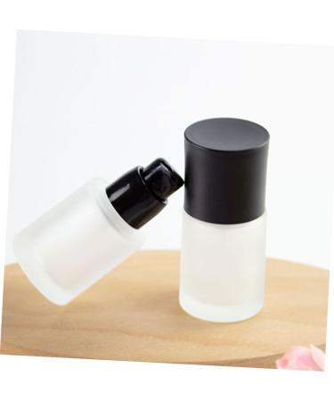 Housoutil 2pcs Liquid Foundation Press Bottle Cosmetic Essence Travel As Shown 10.50X3.90X3.90CM - Buy Online on SooperMarket.com