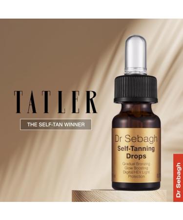 Dr Sebagh Self-Tanning Drops Travel Size- Streak-Free Scent-Free and Sun-Free Golden Radiance in just a few hours| Mix with Moisturizer for Smooth Application | Create Bronzed Skin- 5 ml - Buy Online on SooperMarket.com