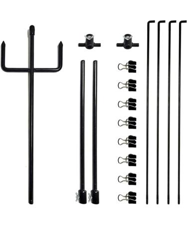 Highwild Adjustable Paper Target Stand with 8 Clips | Shooting Practice Holder for Clear Bullseye Targets - Buy Online on SooperMarket.com