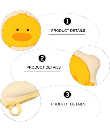 Kisangel 4pcs Loofah Sponge Mittens - Soft Bath Scrubber & Shower Body Sponges for Exfoliating Cleanser - Buy Online on SooperMarket.com