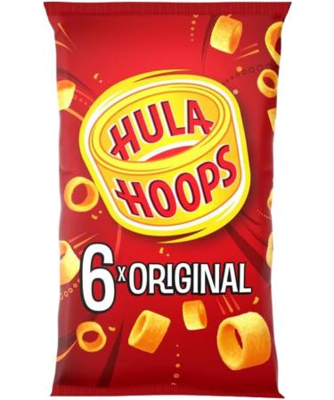 Crisps Bundle Consisting of Hula Hoops Salt & Vinegar Multipack Crisps 6 x 24g BBQ Beef Multipack Crisps 6 x 24g and Original Multipack Crisps 6 x 24g (3 Pack) - Buy Online on SooperMarket.com