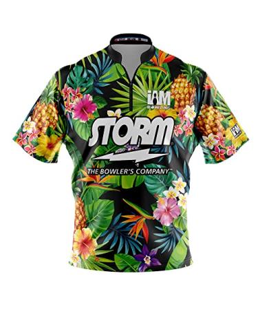 Logo Infusion Dye-Sublimated Bowling Jersey (Sash Collar) - I AM Bowling Fun Design 2033-ST - Storm 4X-Large