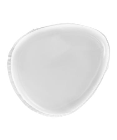 Transparent Silicone Wet Powder Puff Women Beauty Foundation Puff Girls Foundation Puff Face Makeup Tools Foundation Puffs Face Cosmetic Supply Silicone Makeup Puff Cosmetic Tools
