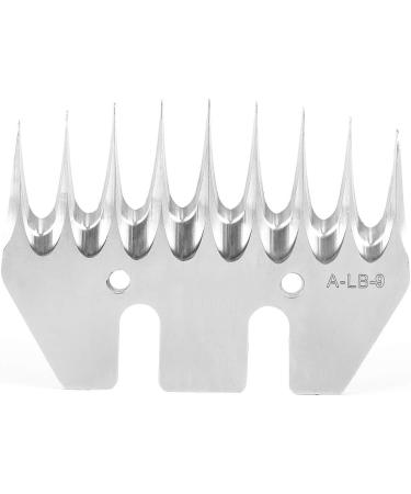 Professional Stainless Steel Sonk Sheep Shears - Universal Electric Wool Cutter Replacement Blades for Alpacas & Goats (9 Tooth Straight Blade) - Buy Online on SooperMarket.com