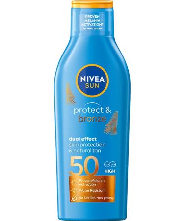 NIVEA Sun Protect & Bronze Natural Tanning Balm SPF 50 200 ml
