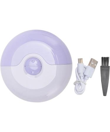 Electric Automatic Nail Clipper - 2 in 1 Electric Automatic Nail Clipper 2 Speeds USB Rechargeable Safety Fingernail Cutter File Nail Scraps Storage for Kids Adult Purple - Buy Online on SooperMarket.com