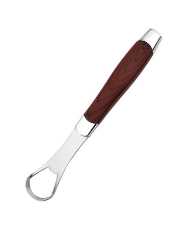 Oueyfer tongue scraping stainless steel tongue cleaning fresh breath tongue tools healthy oral hygiene brush eliminate bad breath for adults