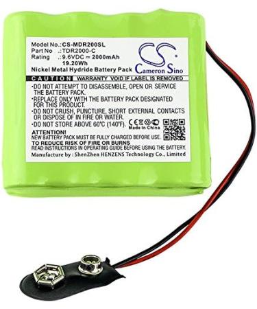 Buy SUNELL Battery Replacement for Megger TDR2000-C TDR2000/2R | International Shipping Available - Buy Online on SooperMarket.com
