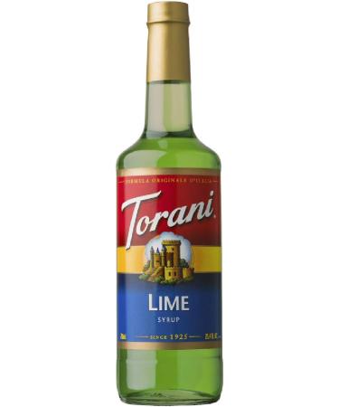 Torani Blue Raspberry Syrup Plastic Bottle 750 ml & Lime Flavour Syrup 750 Milliliter Syrup + Lime Syrup - Buy Online on SooperMarket.com