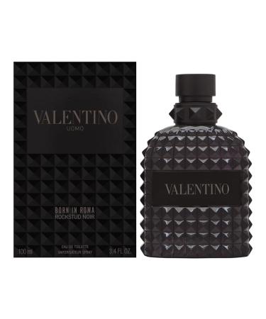 Valentino Born In Roma Rockstar Noir for Men 3.4 oz Eau de Toilette Spray