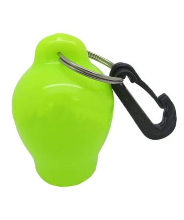 Scuba Diving Skum-Ball Regulator Mouthpiece Cover with Clip Yellow
