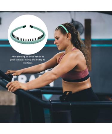 6 Pieces Teeth Comb Headband Fashion Hair Band Non-slip Hair Hoops Soft Satin Hair Hoop Hair Accessories Multi - Buy Online on SooperMarket.com