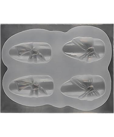 Nail Carving Mold - Creative Silicone 3D Bear Butterfly Manicure Tools for Home - High Toughness International Shipping - Buy Online on SooperMarket.com
