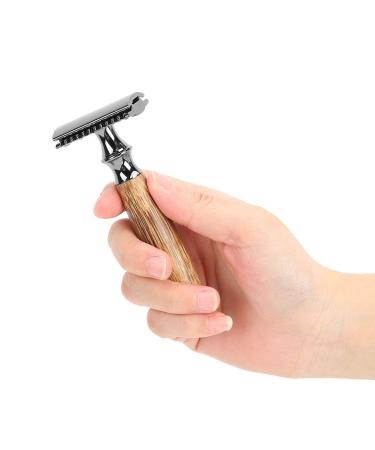 Portable Safety Razor for Men - Manual Shaver & Detachable Beard Trimmer for Home & Salon Use - Buy Online on SooperMarket.com