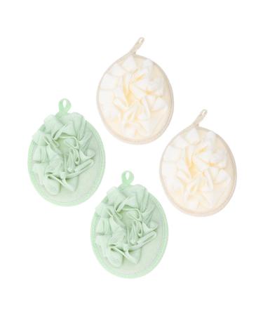 NOLITOY 12 Pcs Pure Flower Bath Ball Sponges for Cleaning Shower Bath Sponge Sponges for Bathing Natural Sponge Shower Sponge Bubble Making Net Loofah Pe Mesh Material Soft Wipe