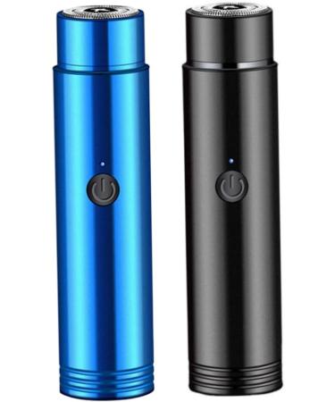 Mini Electric Shaver for Men Portable Car Rechargeable Shaver USB Rechargeable Razor Wet & Dry Use Rotary Electric Shaver for Travel Black - Buy Online on SooperMarket.com