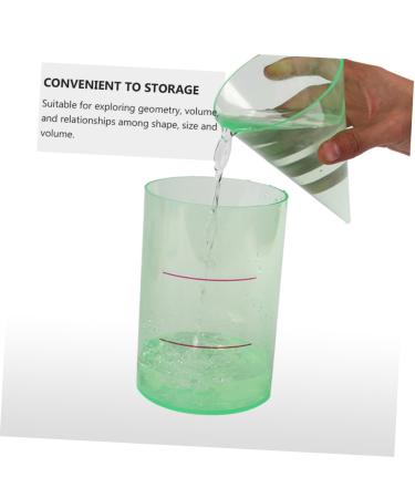 Healeved 2 STK Cylinder Cone Educational Model - Math Teaching Device & Demonstrator Toy | Perfect for Geometry Learning - Buy Online on SooperMarket.com