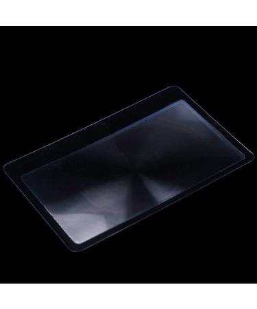 10 PCS Credit Card Sized Magnifying Lenses3 X Magnifier Magnification Magnifying Fresnel Lens Superior Quality and Creative - Buy Online on SooperMarket.com