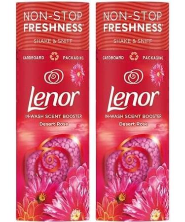 Lenor in-Wash Scent Booster Beads Desert Rose Scent 2Pk x 176gr