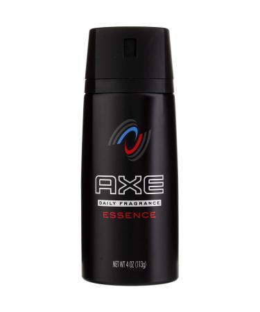 AXE Dual Action Body Spray Deodorant for Long Lasting Odor Protection Essence Black Pepper & Cedarwood Mens Deodorant Formulated Without Aluminum 4.0 oz
