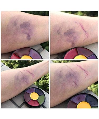 Go Ho 6 Colors Bruise Makeup Set for SFX Effects - Halloween & Theatrical Face Paint - Buy Online on SooperMarket.com