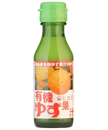 100% Natural Organic Yuzu Juice 3.4 oz(100ml). 100% natural juice that squeezes the Organic Yuzu from Tokushima Japan