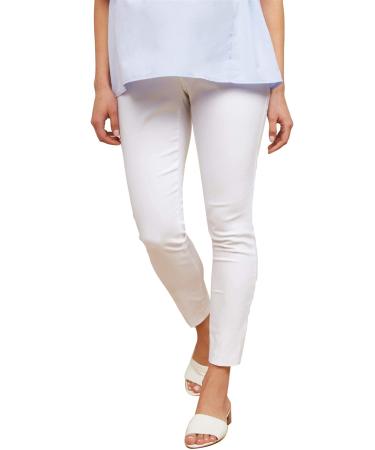 Motherhood Maternity Women's Business Casual Pants XS White