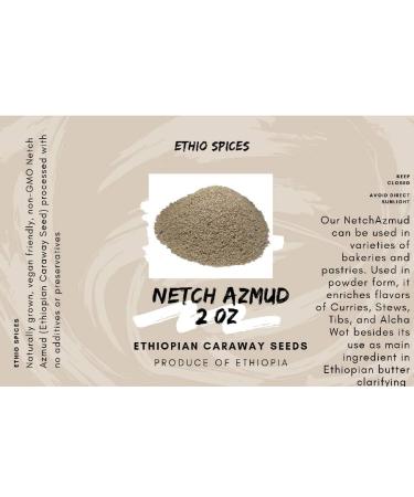Organic Ethiopian Netch Azmud Seeds - Non-GMO Ajwain Seed, Bishop's Weed - Imported from Ethiopia - Buy Online on SooperMarket.com