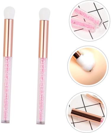 Mikinona 2pcs Nose Brush Beauty Accessories Beauty Eye Miss Major Nose Shadow Brush Abs Brush Handle - Buy Online on SooperMarket.com