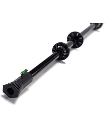 Black Rhino Blowguns Khaos 2 Professional Hunting Blowgun - 4ft .625 Caliber 1-Piece Design with 40-Piece Dart Kit - Anodized Black - Buy Online on SooperMarket.com