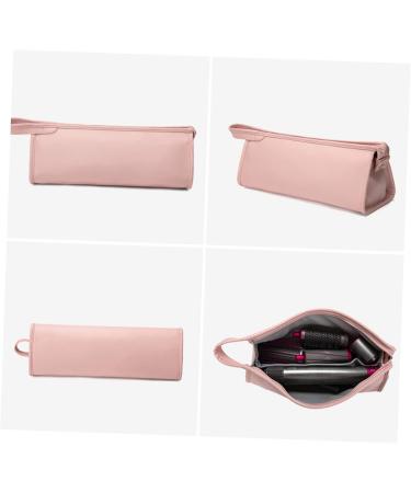 Beavorty 3pcs Splash-proof Hair Dryer Case Hair Curler Large Capacity Storage Pouch 35X13X13CM Pink - Buy Online on SooperMarket.com