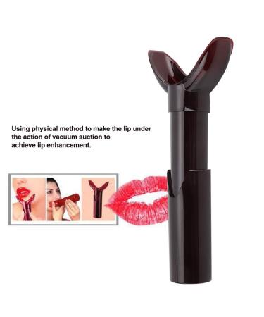 Lip Plumper Suction Device - Manual Enhancement Accessory for Fuller Lips - Crimson - Buy Online on SooperMarket.com