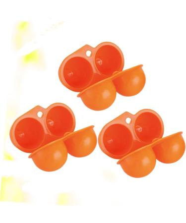 Hemoton 3pcs Eggs Egg Case Camping Egg Holder Blank Spinners Portable Egg Case Egg Box Container Outdoor - Buy Online on SooperMarket.com