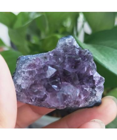 Natural Crystal Rough 60g Crystal Cluster Natural Small Amethyst Quartz Stone Crystals Home Decor Household - Buy Online on SooperMarket.com