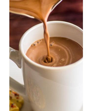KV&C Vegan Hot Chocolate | 33% Cocoa | Instant just Add Water | Diary Free | Dark Creamy Frothy Rich Flavour | Home | Office | Vending | Resealable Bags (750g Bag) Chocolate 750g Bag - Buy Online on SooperMarket.com