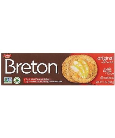 Dare Breton Crackers Variety Pack - Original Multi-grain, Sesame, Cabaret, Crisp & Buttery, Grainsfirst - 35 oz with Make Your Day Spreader - Buy Online on SooperMarket.com