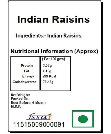 Jaiccha Ghasitaram Rakhi Gifts for Brothers Rakhi Dryfruits - Cashews 200 GMS and Raisins 200 GMS Pouches with 2 Rudraksh Rakhis 400 gms - Buy Online on SooperMarket.com
