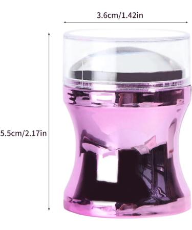Nail Art Stamper Nail Stamping Templates with Silicone Heads DIY Manicure Print Tool - Buy Online on SooperMarket.com