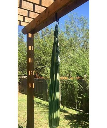 Black Spanset Round Sling 6'7 (2m) for Aerial Hoop, Silks, & Climbing - Runner Deer - Buy Online on SooperMarket.com