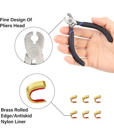 Sopoger Archery Bow Square Nocking Points Pliers Kit - T Shape Turning Ruler Tool for Recurve Compound Bow, Black - Buy Online on SooperMarket.com