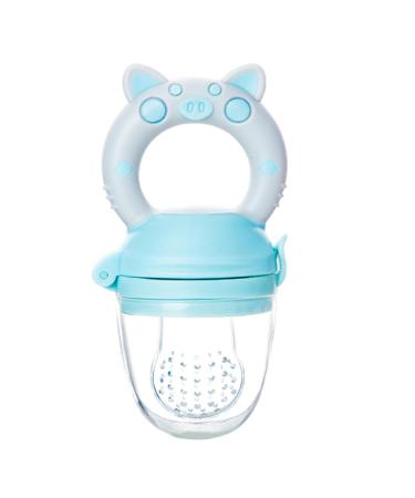 Buy 2-Pack Baby Food Dispenser Pacifiers - Soft Silicone Exercise Coordination Comfortable Handle Dust Protection - Ideal for 4 Months+ - Available in Two Colors - Buy Online on SooperMarket.com