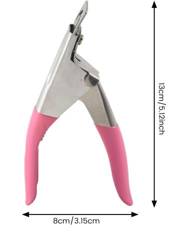 Kuuddker Nail Clippers for Nails and False Acrylic Nails Easy to use Pink. - Buy Online on SooperMarket.com